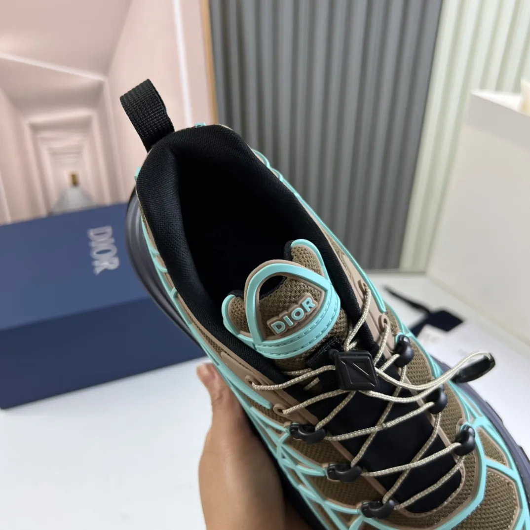 Men's men's shoes 💰640💰 Dior. The latest hot sale 🔥Official website 1:1 replica ⬆️Imported mesh technology, comfortable mesh lining 38-45 (45 customized, non-returnable)